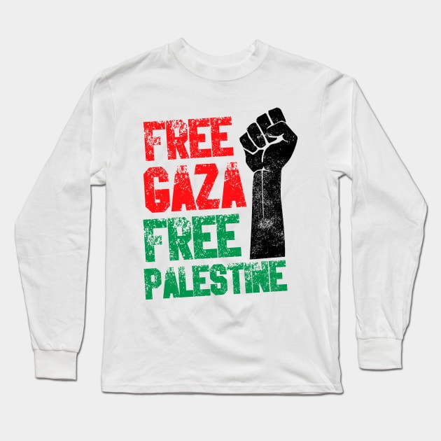 Free Palestine Long Sleeve T-Shirt by 3coo